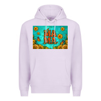 Lilac sunflowers mama skinny metal can holder Premium Hoodie - HRA Design Shop