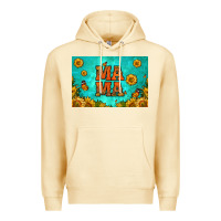 Pina Colada sunflowers mama skinny metal can holder Premium Hoodie - HRA Design Shop