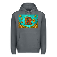 Rock sunflowers mama skinny metal can holder Premium Hoodie - HRA Design Shop