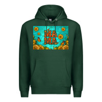 Sports Green sunflowers mama skinny metal can holder Premium Hoodie - HRA Design Shop
