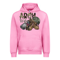 Fuchsia Pink army wife Urban Hoodie - SublimationCraftShop