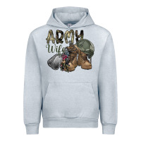 Heather Grey army wife Urban Hoodie - SublimationCraftShop