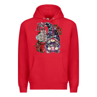 Red best mum Premium Hoodie - SublimationCraftShop