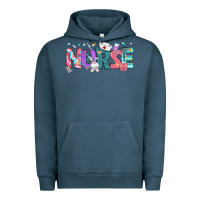 Pigment Midnight Navy Easter Nurse Easter Day Urban Hoodie - Neo Western