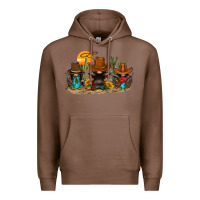 Chestnut western gnomies Premium Hoodie - FaDigitalArtStudio