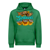 Emerald she's a sunflower beautiful fierce free Urban Hoodie - HRA Design Shop