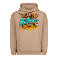 Pigment Burro she's a sunflower beautiful fierce free Urban Hoodie - HRA Design Shop