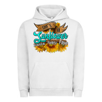 Pigment Lunar Rock she's a sunflower beautiful fierce free Urban Hoodie - HRA Design Shop