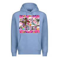 Colony Blue He is risen 20oz tumbler Premium Hoodie - Neo Western