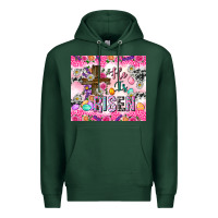 Sports Green He is risen 20oz tumbler Premium Hoodie - Neo Western