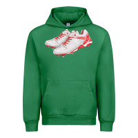 Emerald red cleats fa element Urban Hoodie - FaDigitalArtStudio