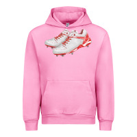 Fuchsia Pink red cleats fa element Urban Hoodie - FaDigitalArtStudio
