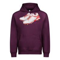 Mauve Wine red cleats fa element Urban Hoodie - FaDigitalArtStudio
