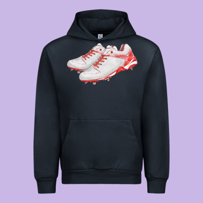 Red Cleats Fa Element Urban Hoodie Designed By Fadigitalartstudio