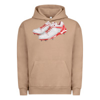 Pigment Burro red cleats fa element Urban Hoodie - FaDigitalArtStudio