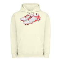 Pigment Pistachio red cleats fa element Urban Hoodie - FaDigitalArtStudio