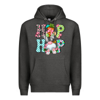 Charcoal Heather Hip hop Happy Easter Premium Hoodie - Neo Western