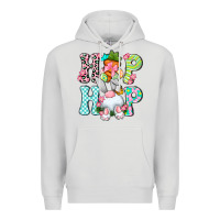 Dove Grey Hip hop Happy Easter Premium Hoodie - Neo Western