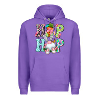 Purple Hip hop Happy Easter Premium Hoodie - Neo Western