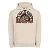 Pigment French Oak autism avareness football Urban Hoodie - SublimationCraftShop