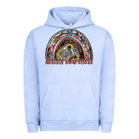 Pigment Grape Ice autism avareness football Urban Hoodie - SublimationCraftShop