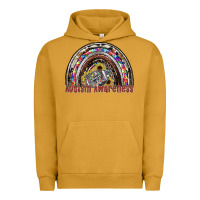 Pigment Peanut Butter autism avareness football Urban Hoodie - SublimationCraftShop