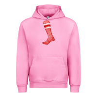 Fuchsia Pink red sock fa element Urban Hoodie - FaDigitalArtStudio