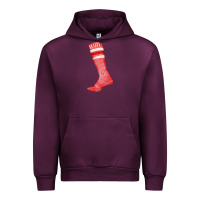Mauve Wine red sock fa element Urban Hoodie - FaDigitalArtStudio