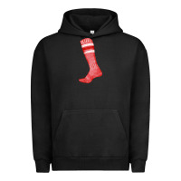 Pigment Black red sock fa element Urban Hoodie - FaDigitalArtStudio