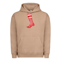 Pigment Burro red sock fa element Urban Hoodie - FaDigitalArtStudio