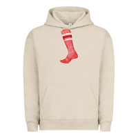 Pigment French Oak red sock fa element Urban Hoodie - FaDigitalArtStudio