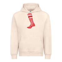 Sandshell red sock fa element Urban Hoodie - FaDigitalArtStudio