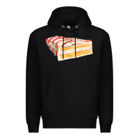 Black white christmas cake Premium Hoodie - FaDigitalArtStudio