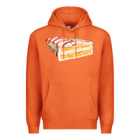 Carrot white christmas cake Premium Hoodie - FaDigitalArtStudio