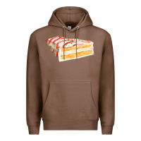 Chestnut white christmas cake Premium Hoodie - FaDigitalArtStudio