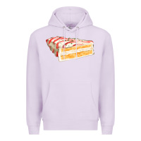 Lilac white christmas cake Premium Hoodie - FaDigitalArtStudio
