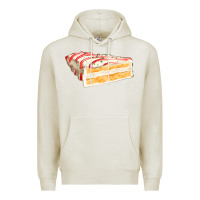 Oatmeal Heather white christmas cake Premium Hoodie - FaDigitalArtStudio