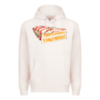 Pale Pink white christmas cake Premium Hoodie - FaDigitalArtStudio