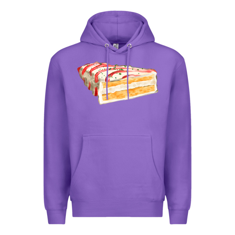 White Christmas Cake Premium Hoodie by FaDigitalArtStudio | Teevron