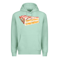 Seafoam white christmas cake Premium Hoodie - FaDigitalArtStudio