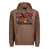 Chestnut love halloween Premium Hoodie - CowhideDigitalArt