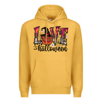 Mustard love halloween Premium Hoodie - CowhideDigitalArt