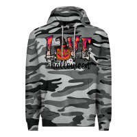 Slate Camo love halloween Premium Hoodie - CowhideDigitalArt