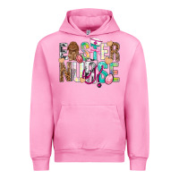 Fuchsia Pink Easter Nurse Easter Day Urban Hoodie - Neo Western