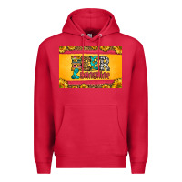 Cardinal beer and sunshine skinny metal can holder Premium Hoodie - HRA Design Shop