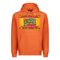 Carrot beer and sunshine skinny metal can holder Premium Hoodie - HRA Design Shop