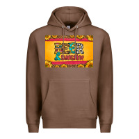 Chestnut beer and sunshine skinny metal can holder Premium Hoodie - HRA Design Shop