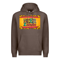Coffee beer and sunshine skinny metal can holder Premium Hoodie - HRA Design Shop