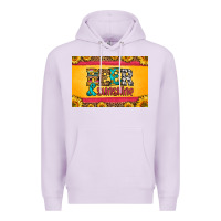Lilac beer and sunshine skinny metal can holder Premium Hoodie - HRA Design Shop