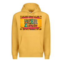 Mustard beer and sunshine skinny metal can holder Premium Hoodie - HRA Design Shop